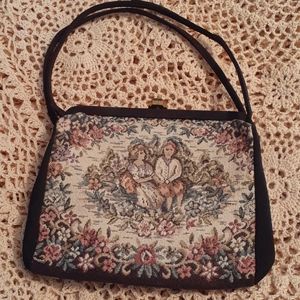 Vintage tapestry purse